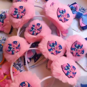 TIARA POMPOM STITCH ROSA