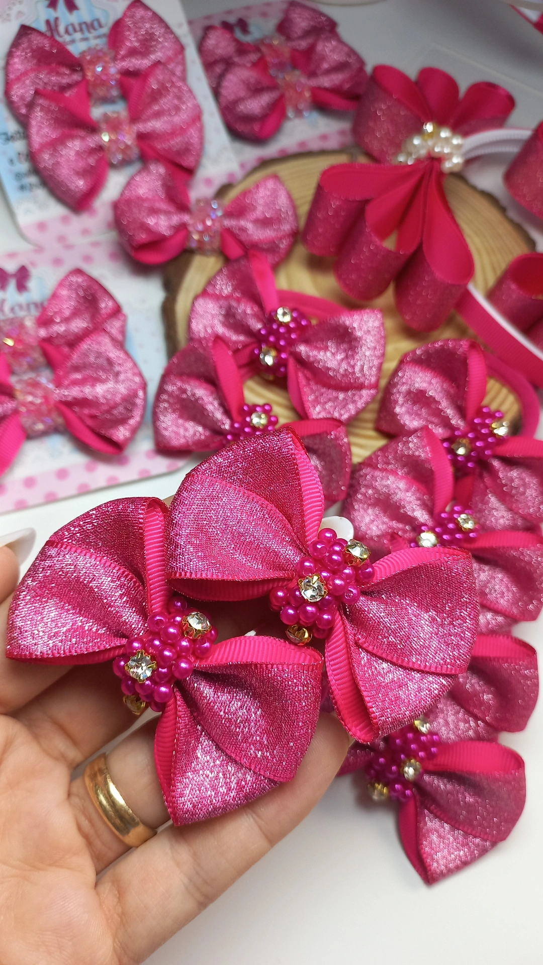 XUXINHA ROSA PINK BORDADA