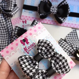 PARZINHO PIED DE POULE (PRETO)