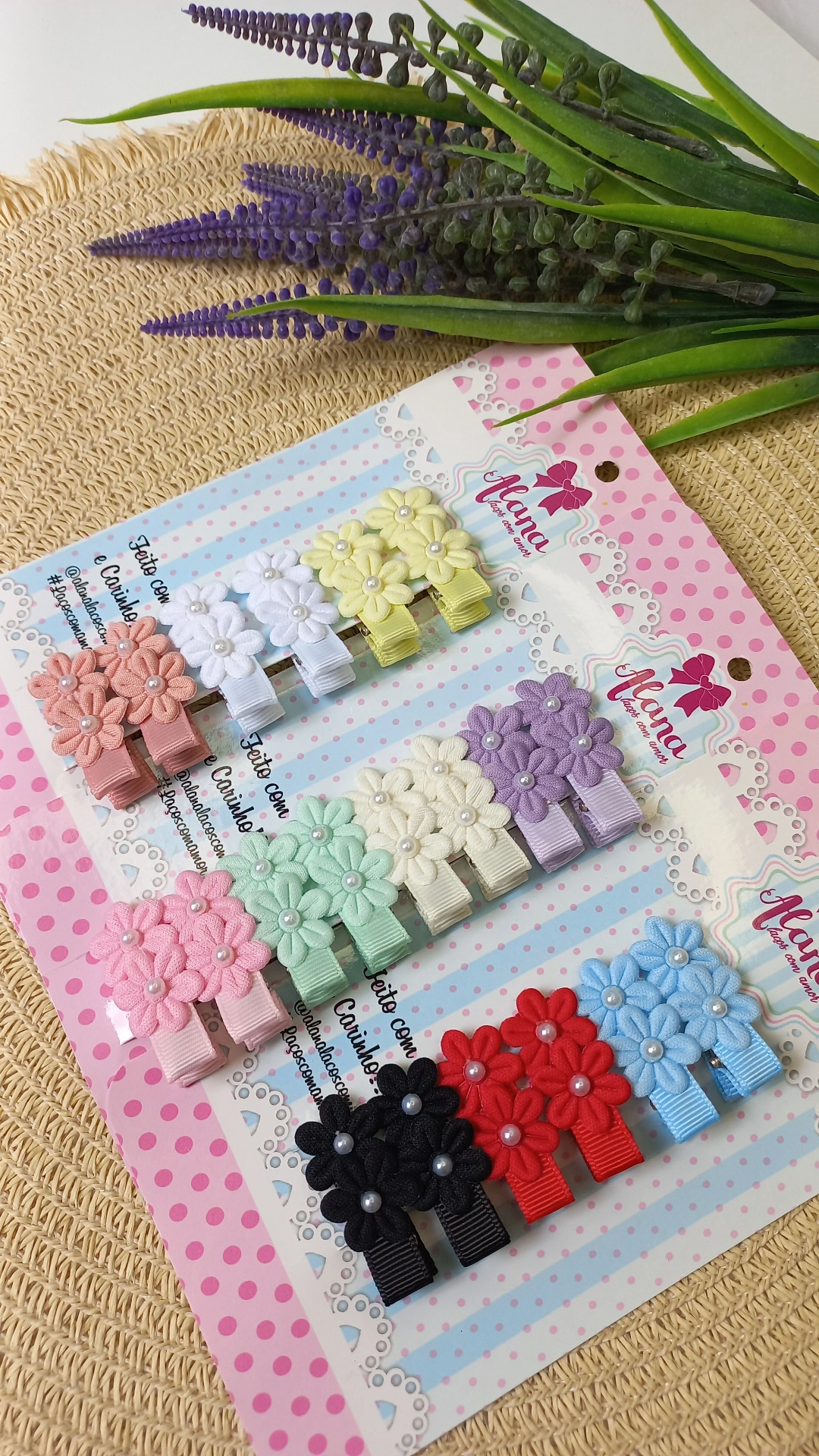 PARZINHO MINI FLORES