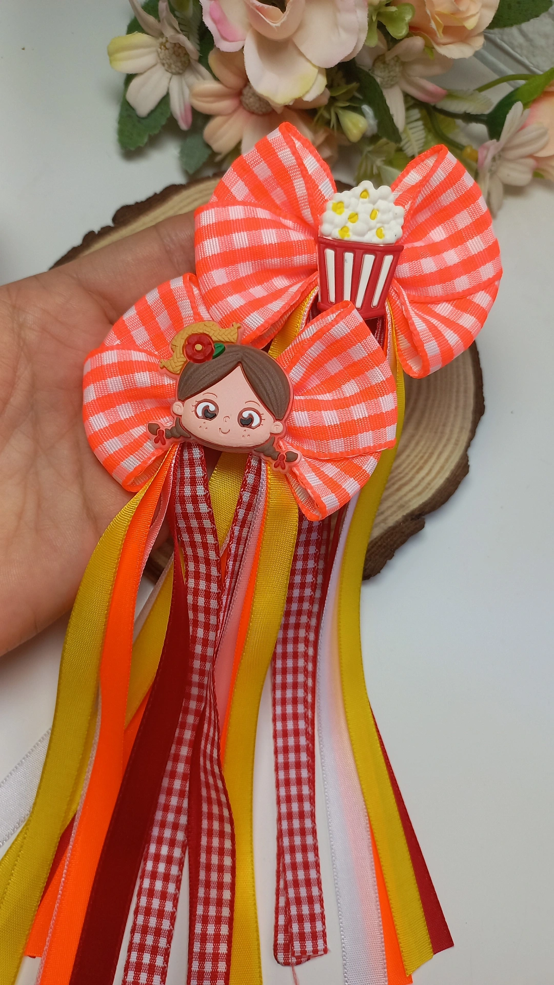 LAÇO JUNINO LARANJA