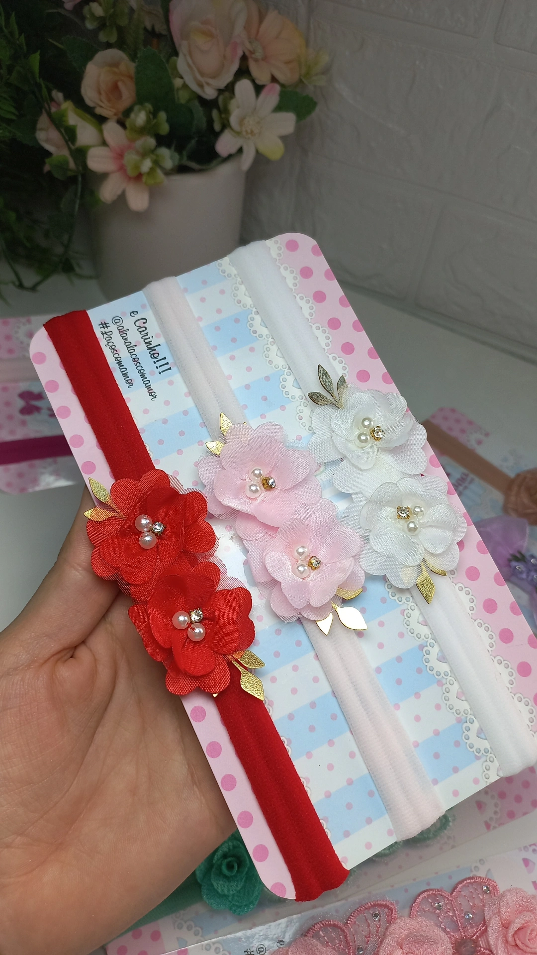 FAIXINHA FLORES