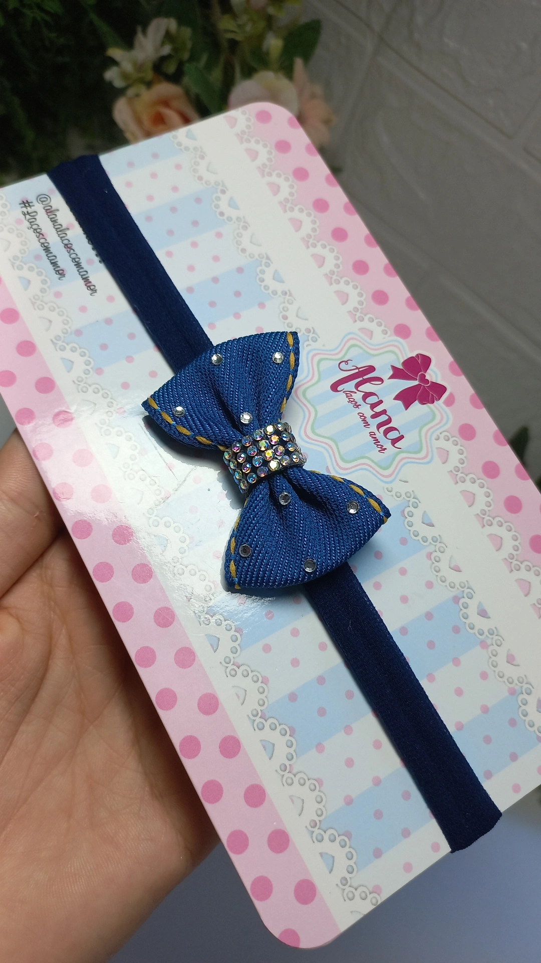 FAIXINHA JEANS (BRILHO)