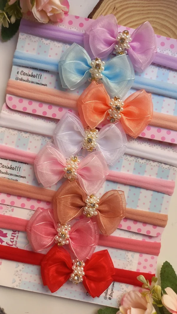 FAIXINHA ORGANZA (BORDADA)