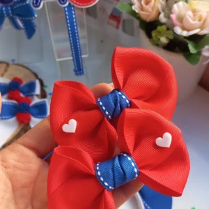 PARZINHO ESCOALR (VERMELHO E AZUL)