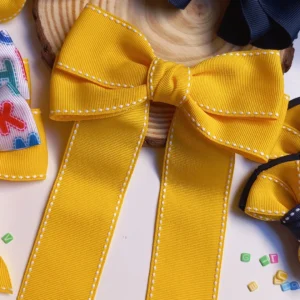LAÇO PONTA ESCOLAR AMARELO