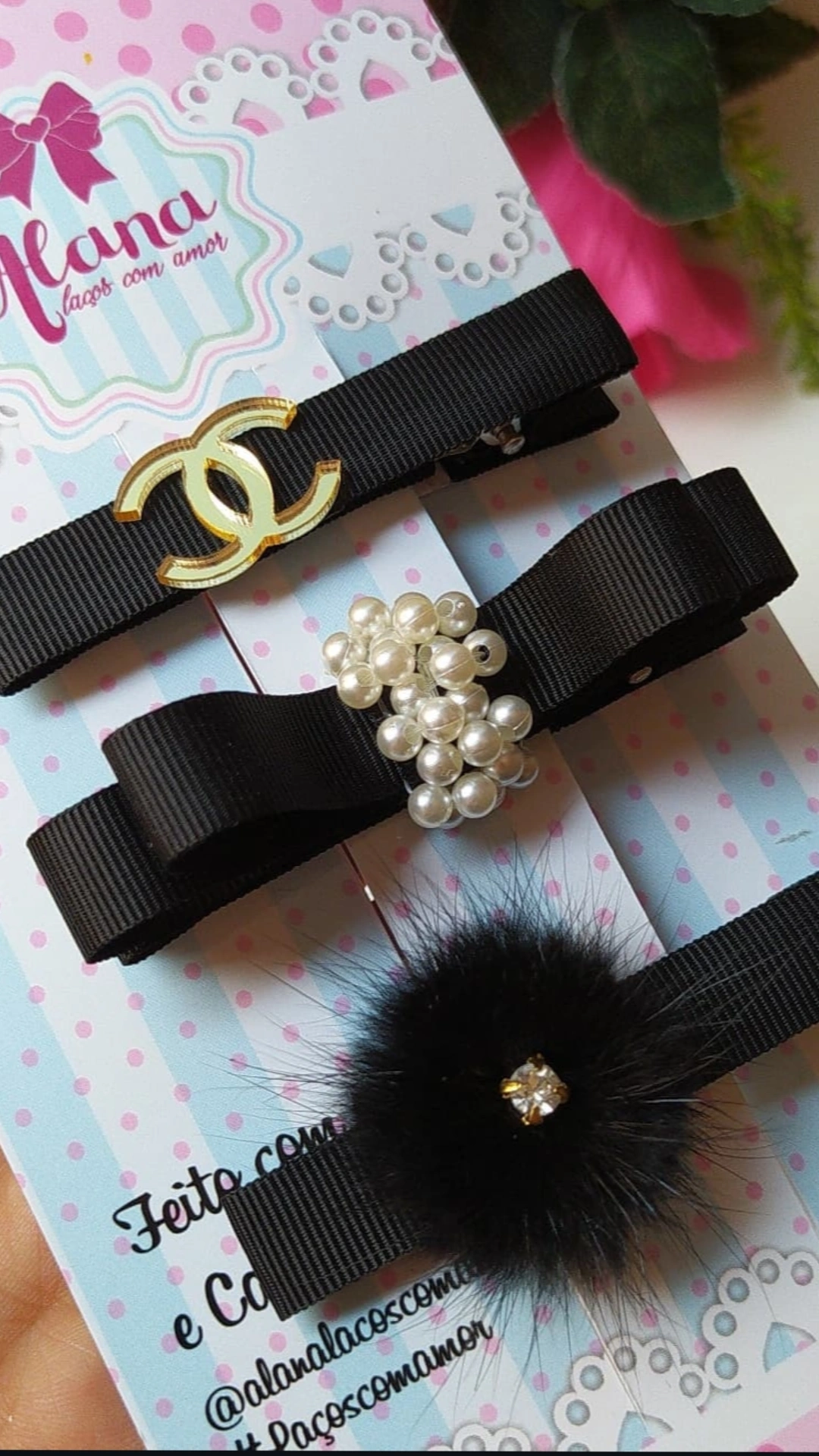 KIT HAIR CLIP CHANEL