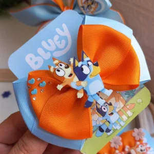LAÇO BLUEY E BINGO ( COLEÇAO BLUEY)