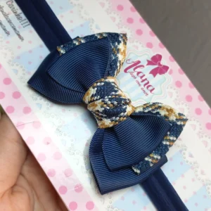 FAIXINHA AZUL MARINHO ESTAMPADO