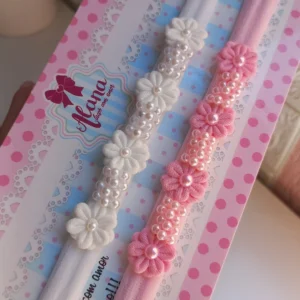 FAIXINHA BORDADA FLORES