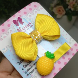 HAIR CLIP ABACAXI