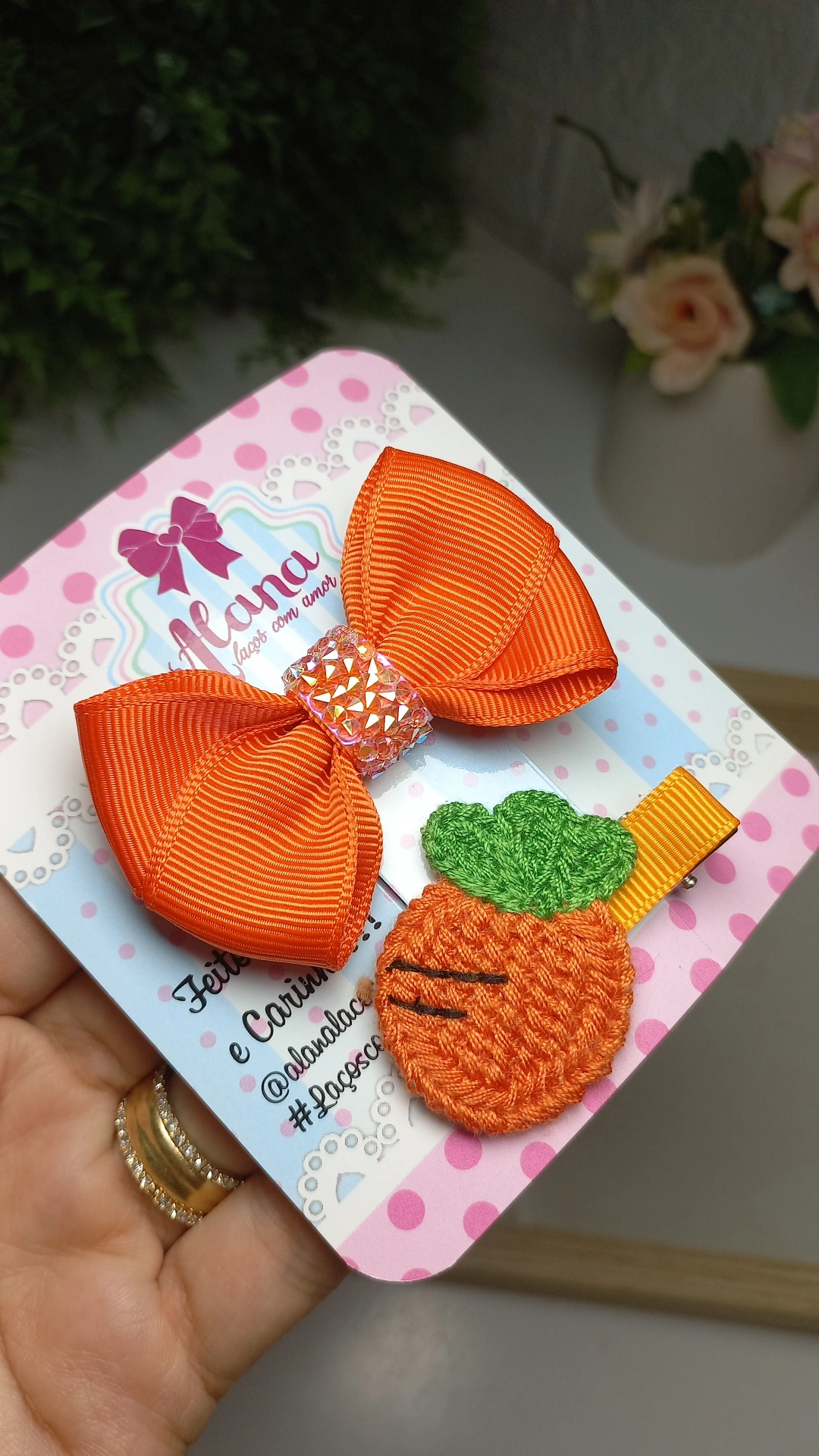 HAIR CLIP CENOURA