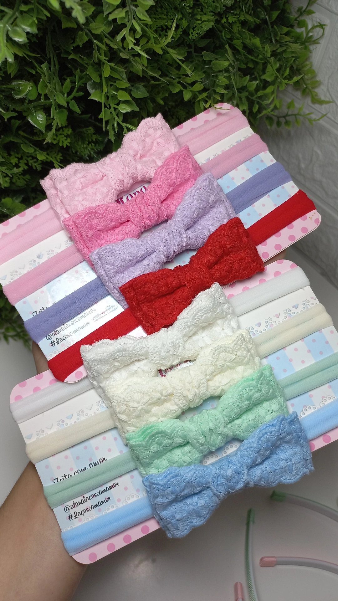 FAIXINHA FLOR DE ALDODÃO