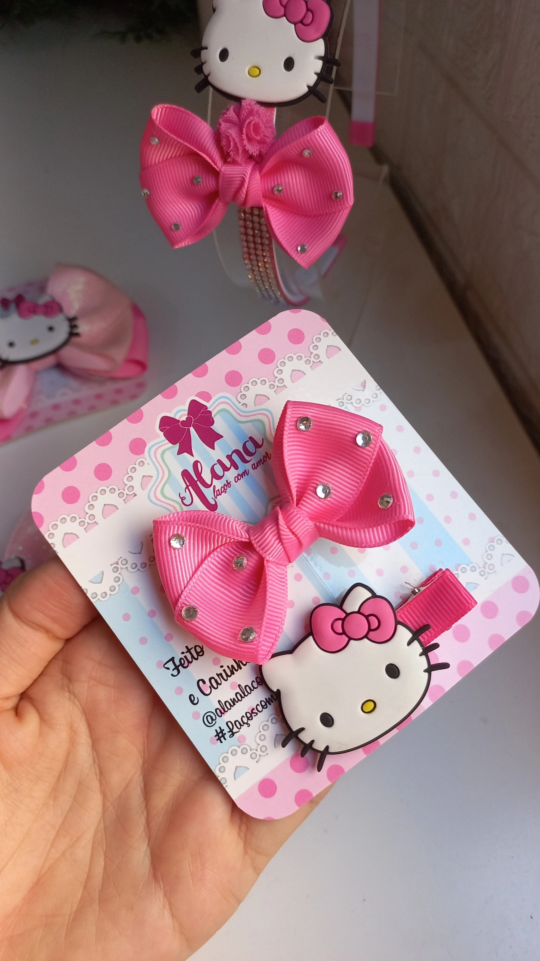 HAIR CLIP HELLO KITTY