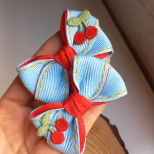 PARZINHO CEREJA JEANS