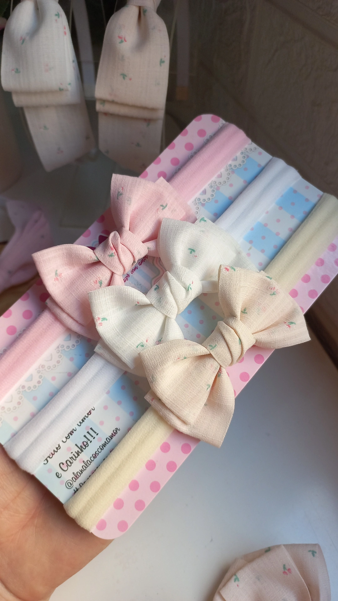 FAIXINHA COLEÇÃO ROSAS