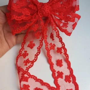 LAÇO RENDA VERMELHO