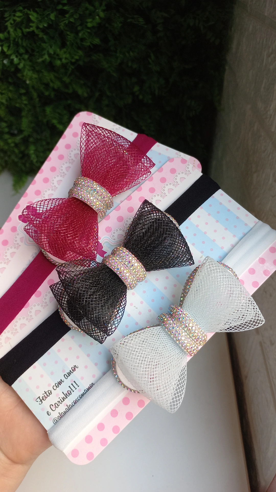 FAIXINHA LUXO BRILHO