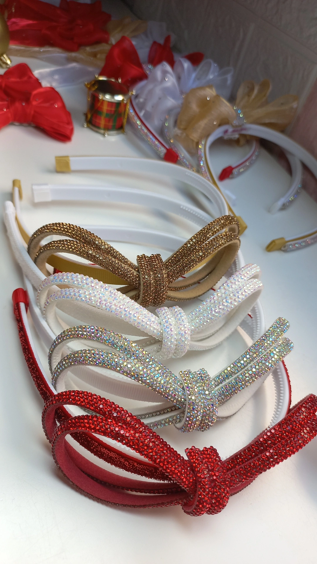 TIARA LUXO COLEÇÃO NATAL