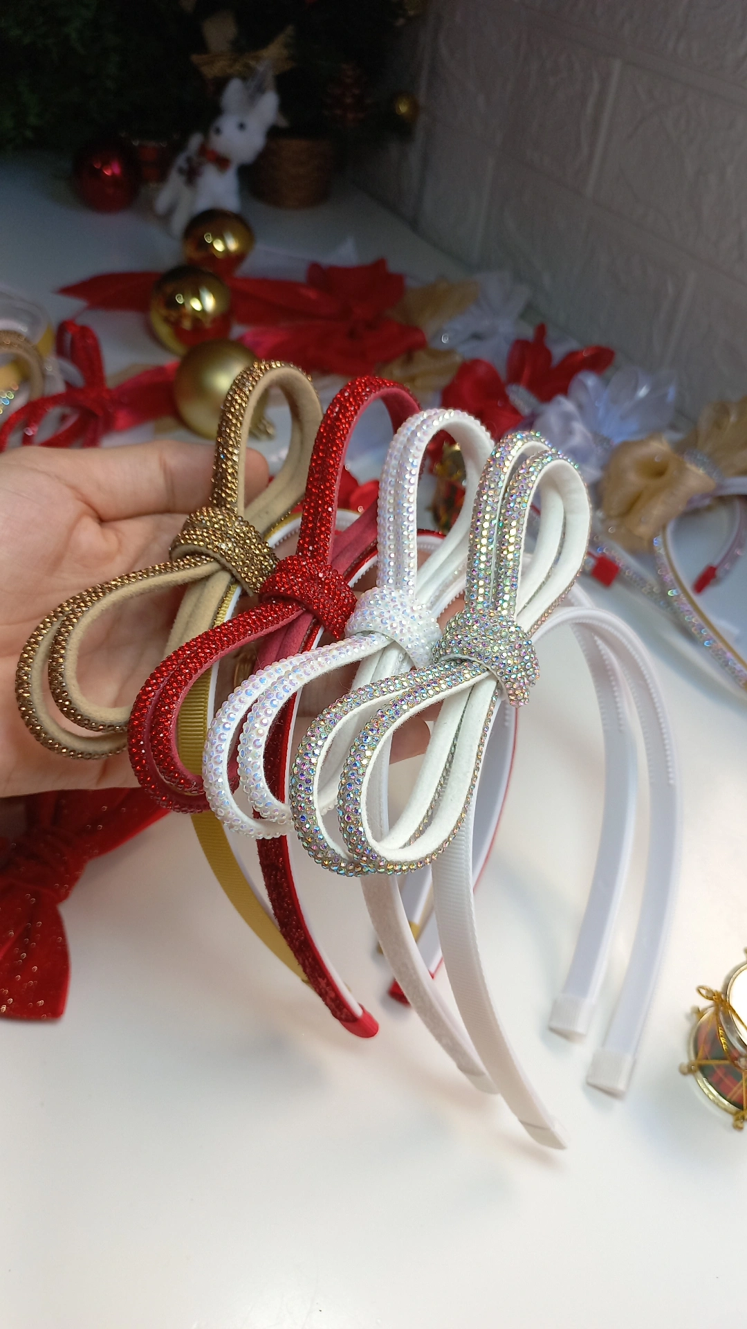 TIARA LUXO COLEÇÃO FESTAS