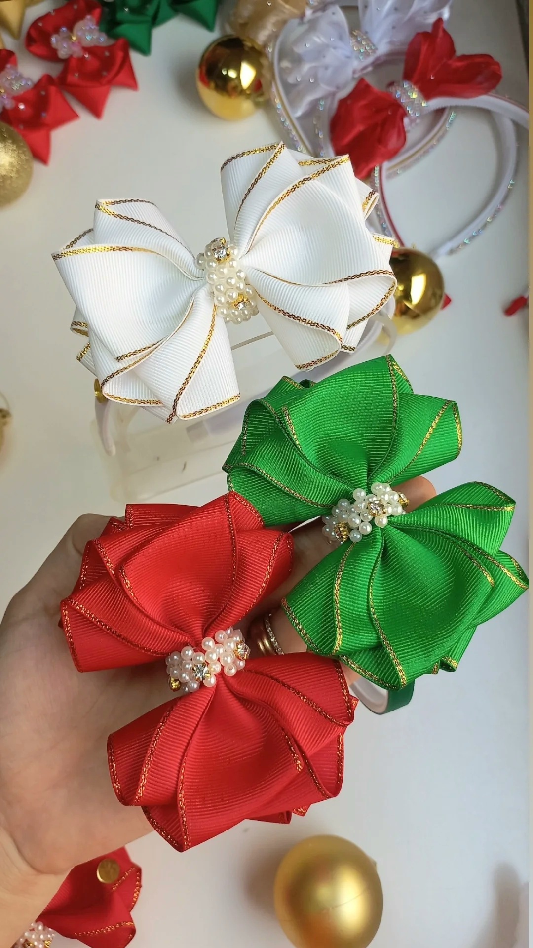 TIARA LUXO COLEÇÃO FESTAS