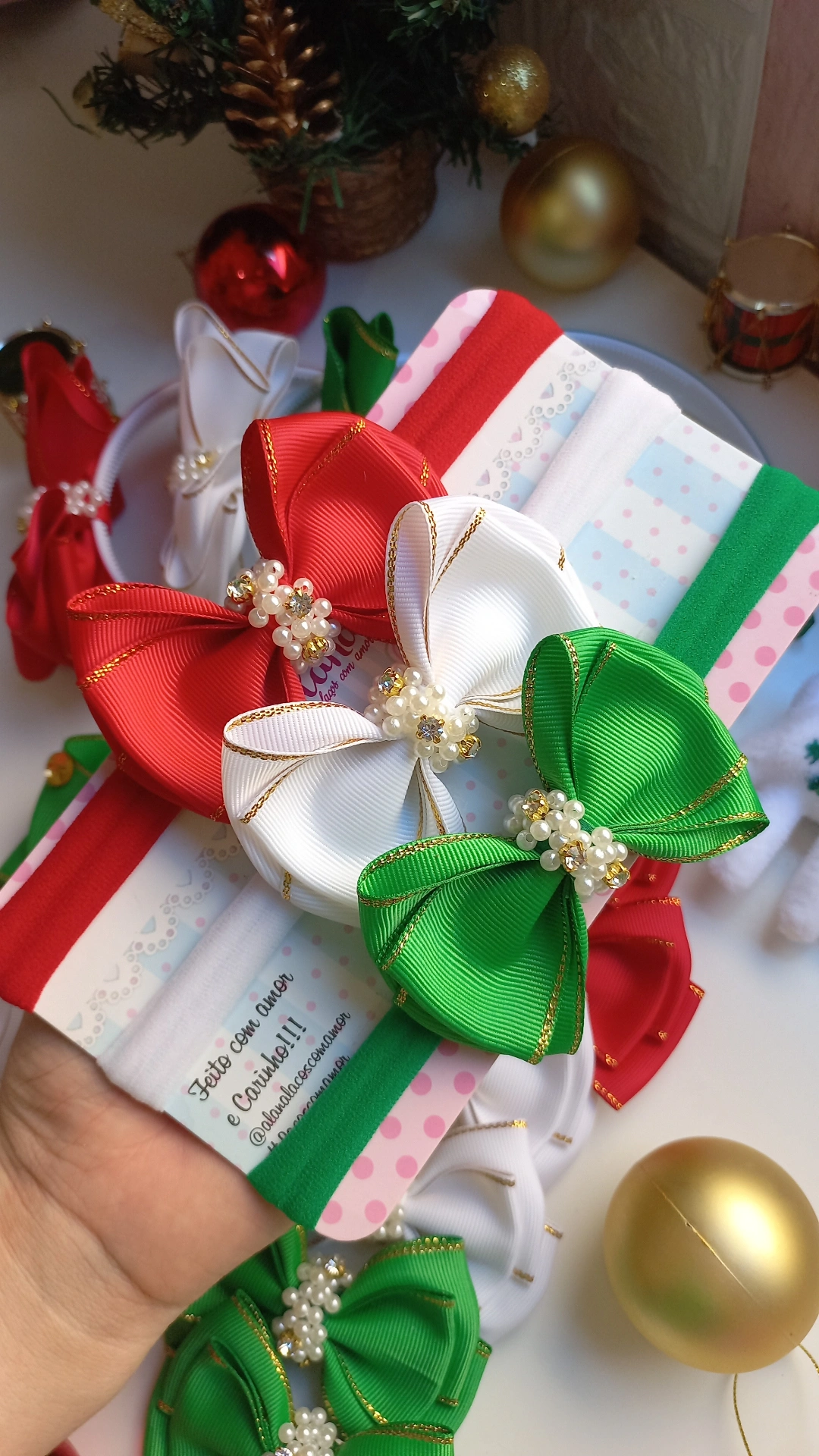 FAIXINHA LUXO COLEÇÃO FESTAS