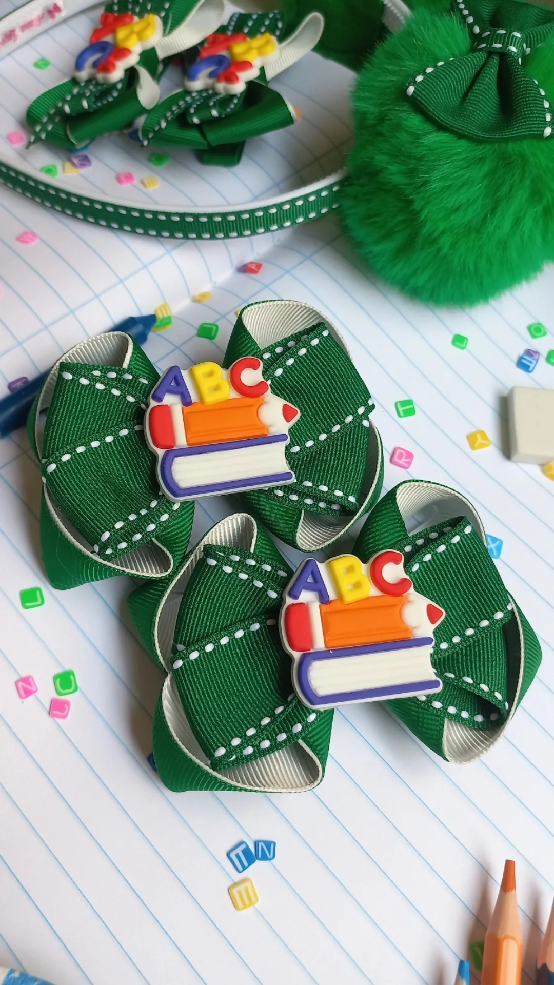 PARZINHO ESCOLAR ABC ( INFORMAR A COR DO UNIFORME )