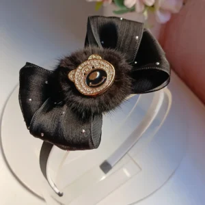 TIARA PRETA URSO